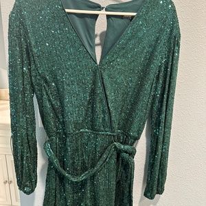 Dillards Sequin romper